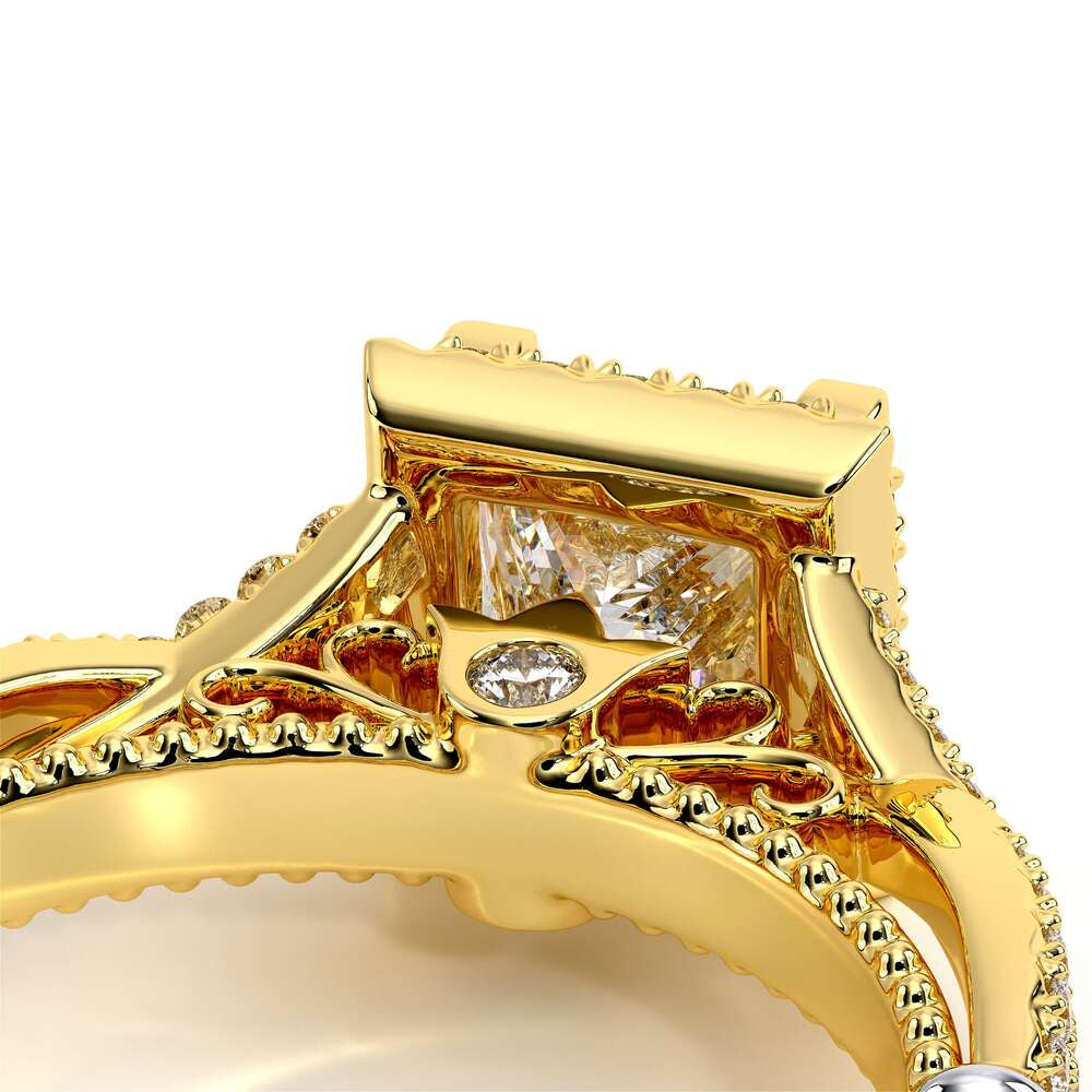 Parisian-106p-14k Yellow Gold Princess