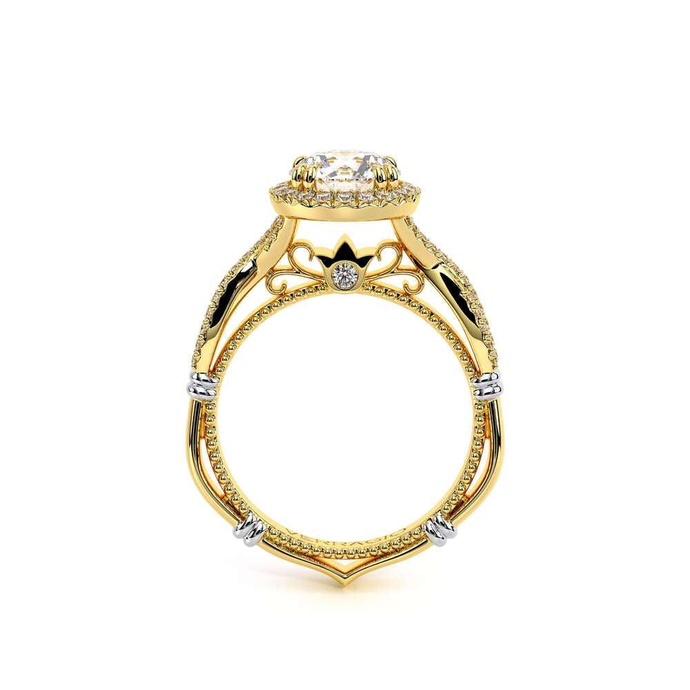 Parisian-106r-18k Yellow Gold Round