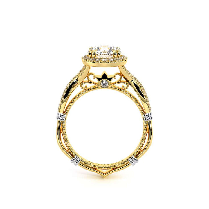 Parisian-106r-18k Yellow Gold Round