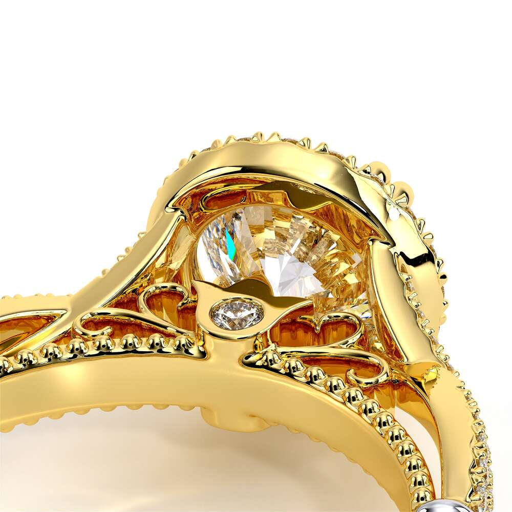 Parisian-106r-18k Yellow Gold Round