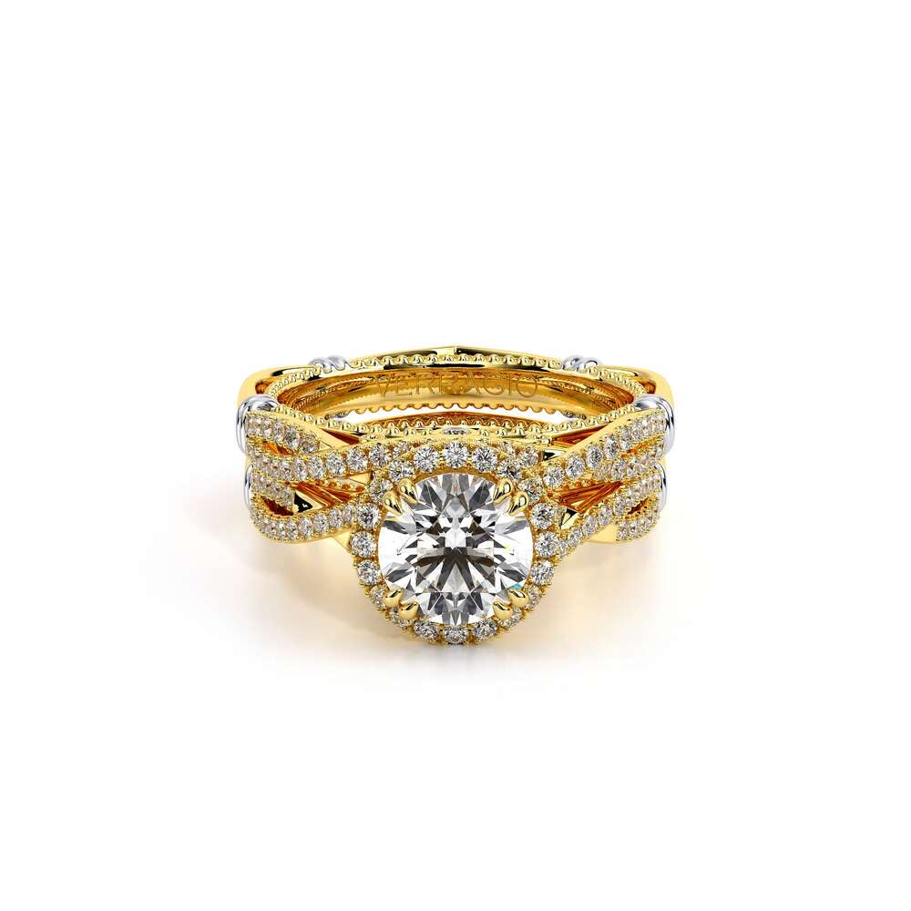 Parisian-106r-14k Yellow Gold Round