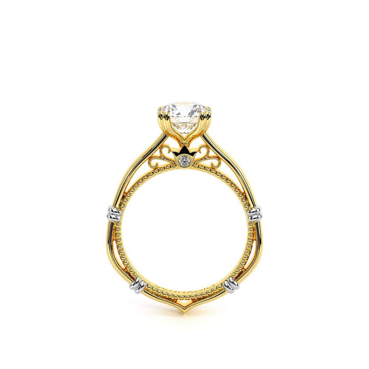Parisian-120r-18k Yellow Gold Round