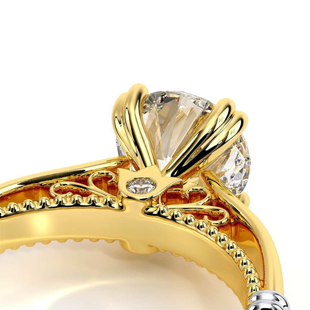 Parisian-120r-18k Yellow Gold Round