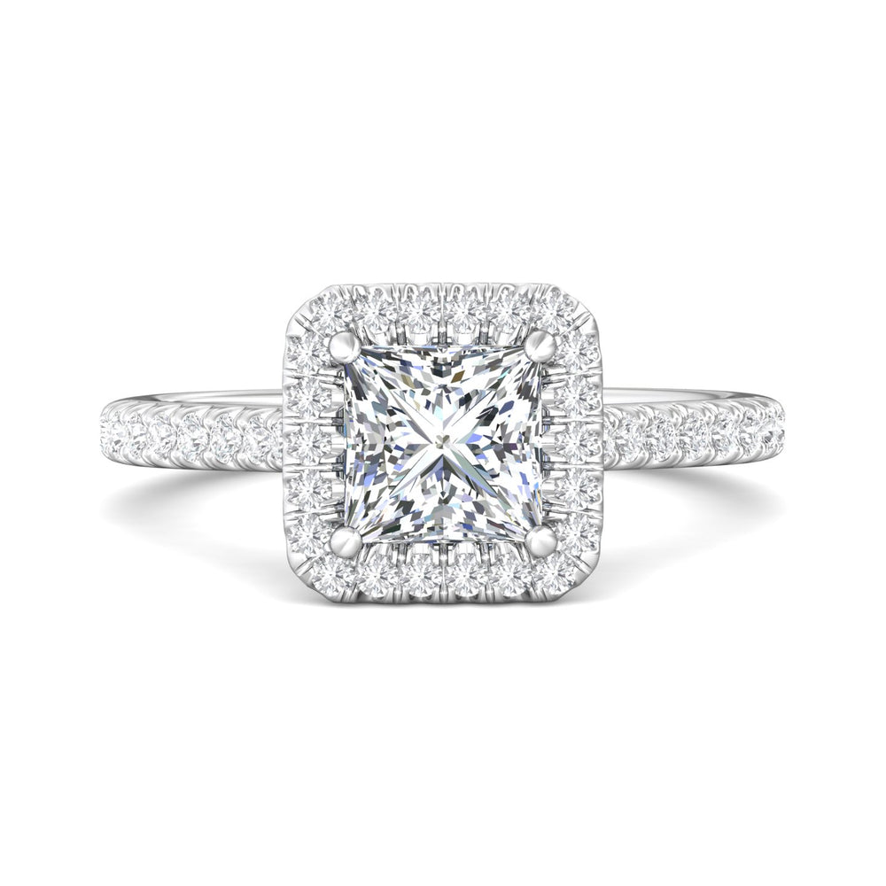 Platinum White Micropave Halo Engagement Ring from the Micropave Halo collection - VM03_PlatW_AsHPr_6.0_Prm_H-I_SI1