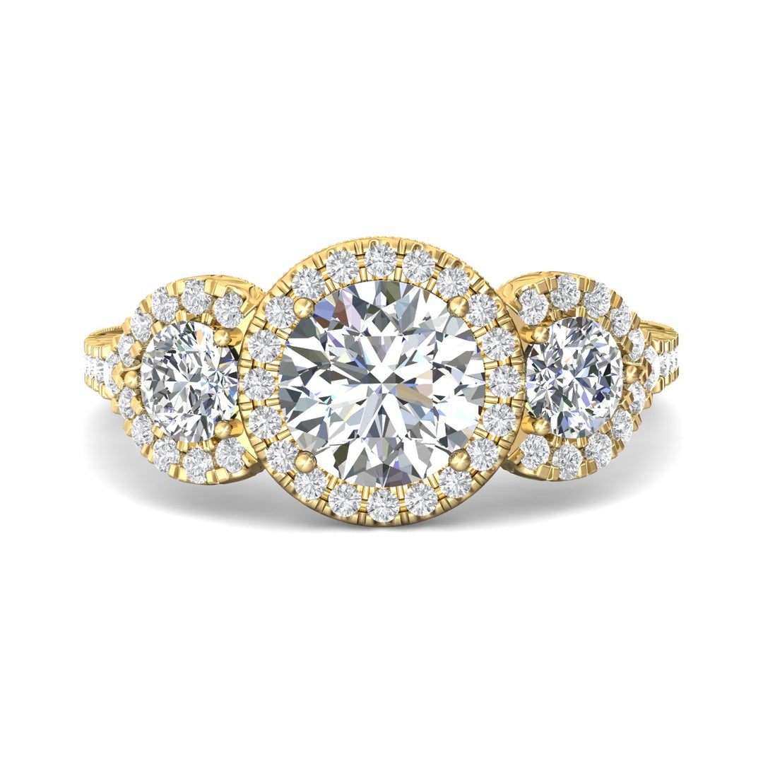 18K Gold Yellow Encore Engagement Ring from the Encore collection - VT02-AENG_18KY_RdH_7.5_Prm_H-I_SI1