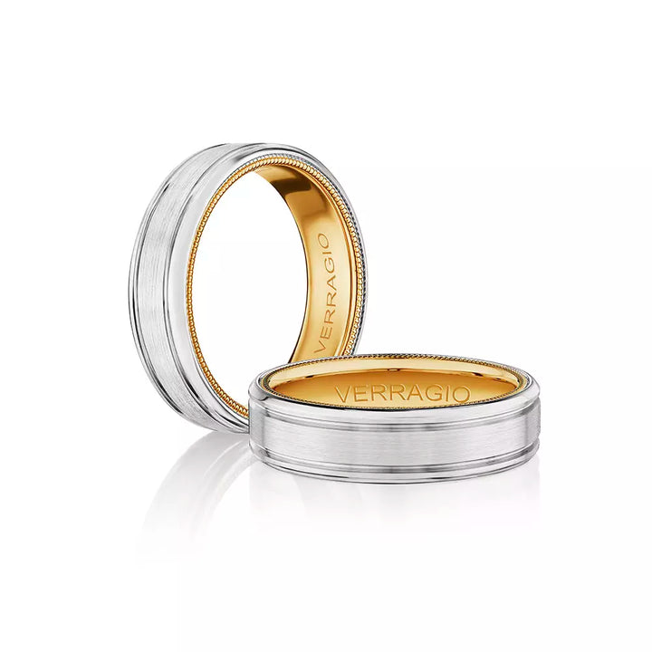 VWB-6028-14K Two Tone - White/Yellow