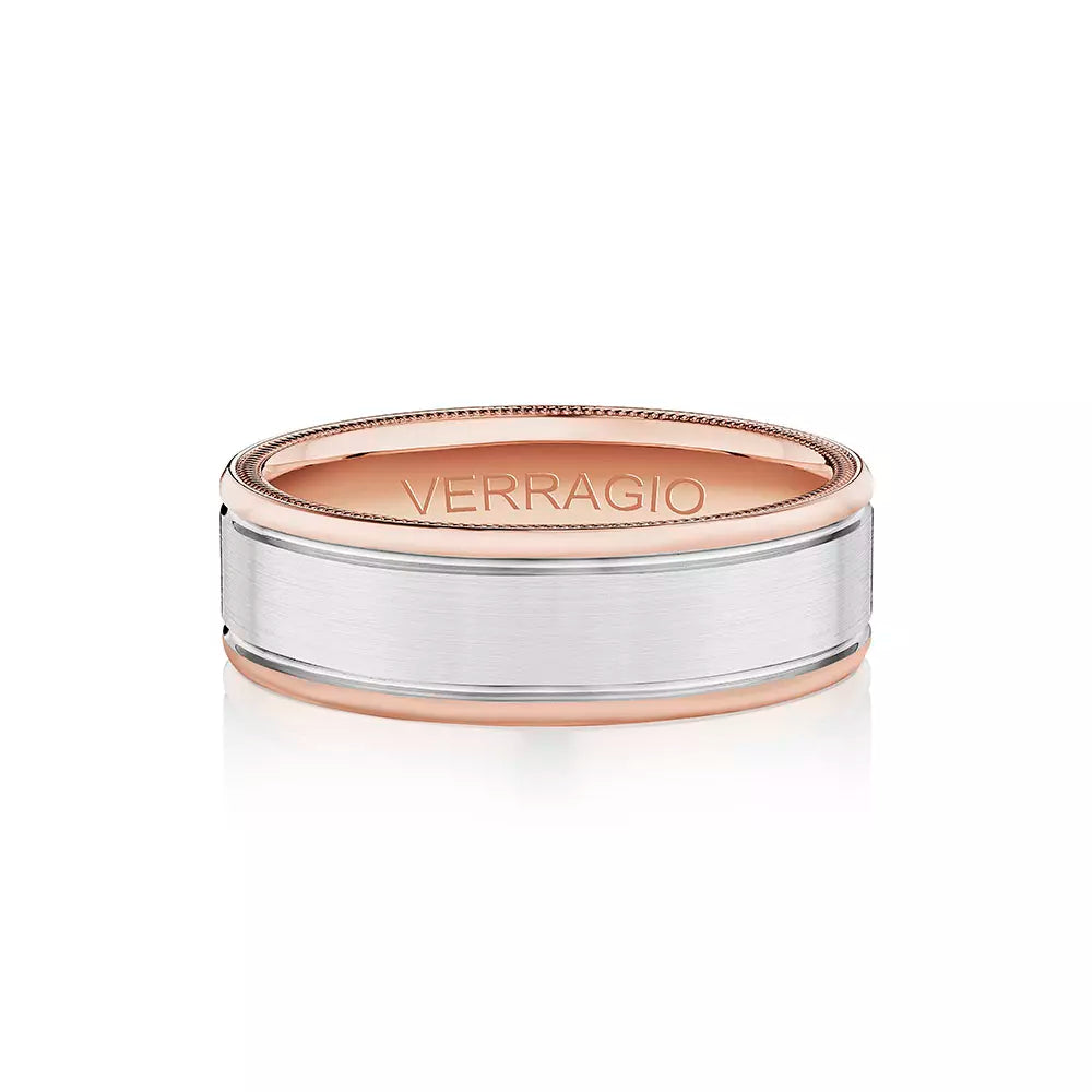 VW-7010-RWR-14K Two Tone - White/Rose