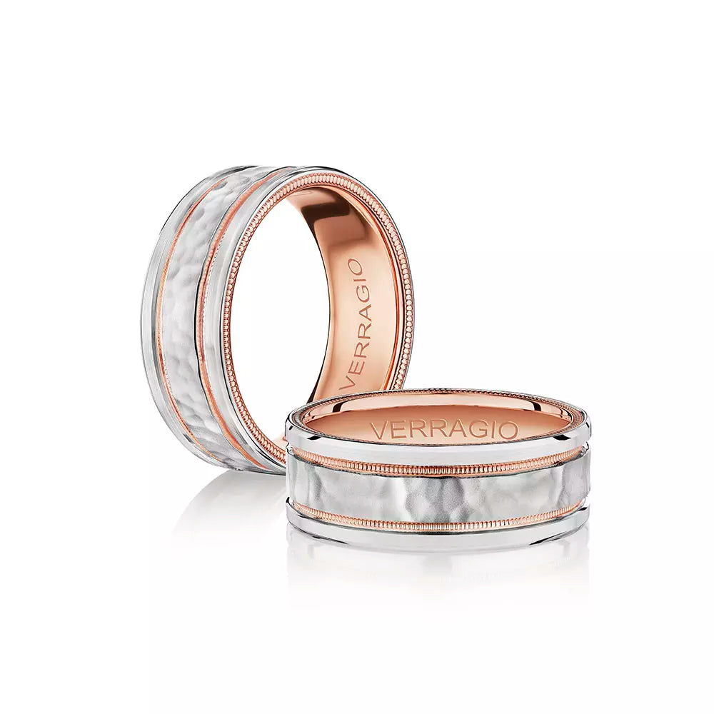 VW-8107HM-14K Two Tone - White/Rose Gold