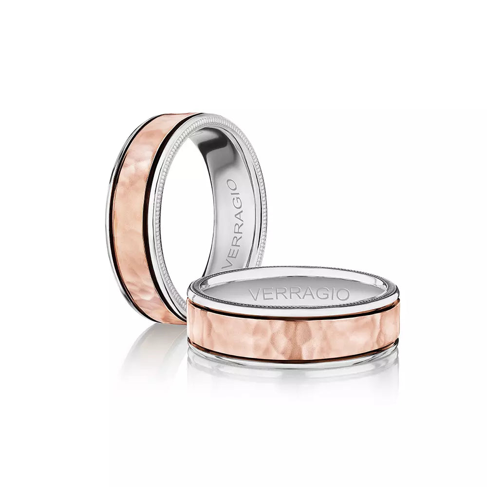 VWB-7010HM-14K Two Tone - Rose/White