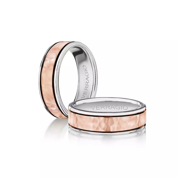 VWB-7010HM-14K Two Tone - Rose/White