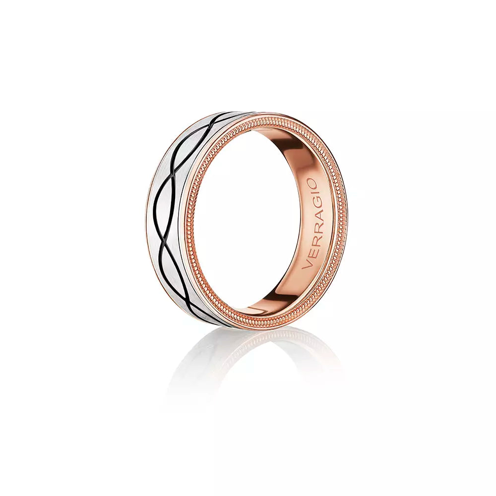 VWB-7013-14K Two Tone - White/Rose