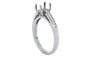 Platinum Engagement Ring by Jeff Cooper