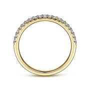 Gabriel & Co. AN7577Y44JJ 14K Yellow Gold Diamond Anniversary Band