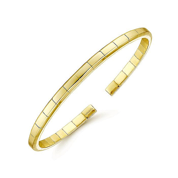 Gabriel & Co. BG4393-62Y4JJJ 14K Yellow Gold Open Cuff Bracelet
