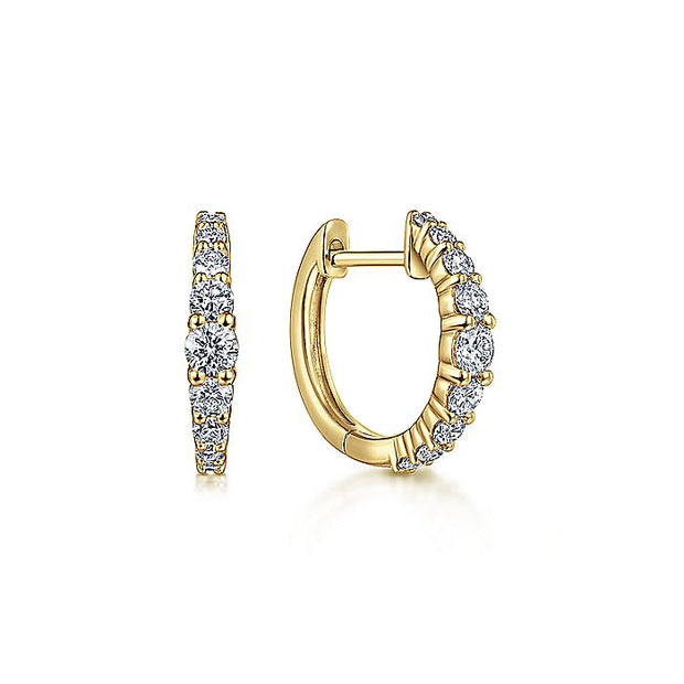 Gabriel & Co. EG13648Y45JJ 14K Yellow Gold Diamond Earrings
