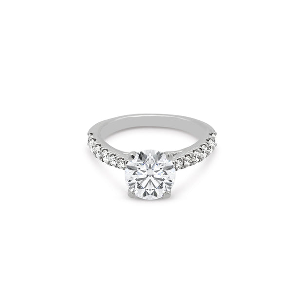 Platinum Engagement Ring by Jeff Cooper