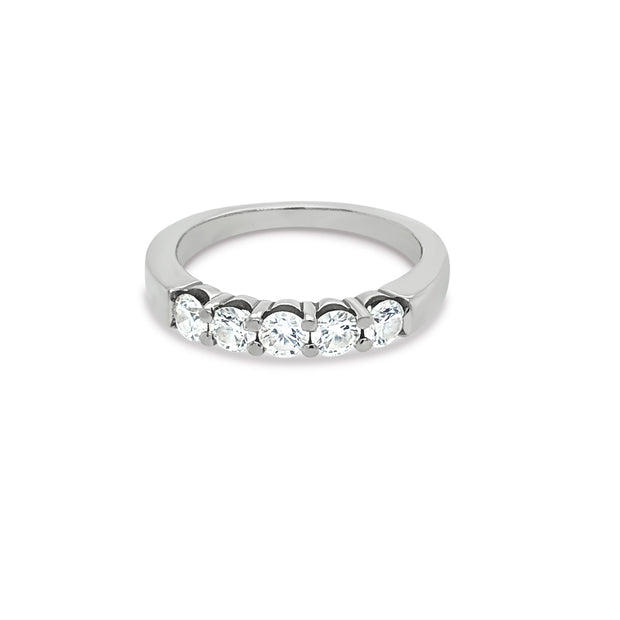 Platinum and Diamond Ring by Jeff Cooper