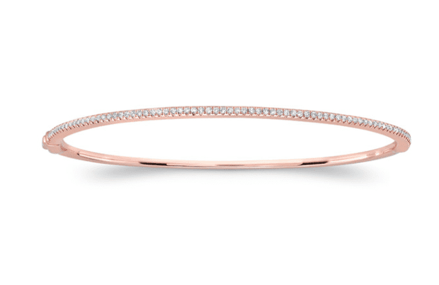 Rose Gold Ultra Thin Bangle