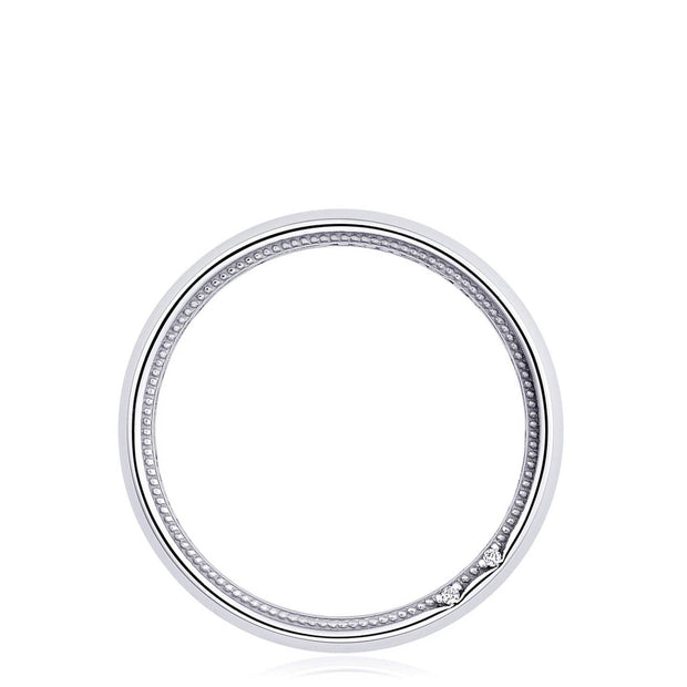 High Polish Finish Wedding Band